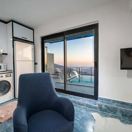 With Private Pool - 5564 Apartment Kalkan